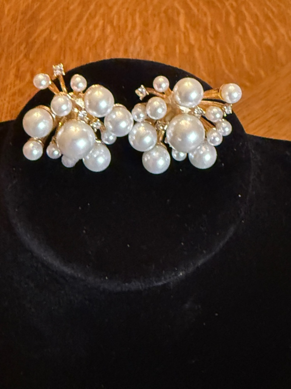 Kate Spade New York Pearl Cluster Clip-On Earrings - White Pearls